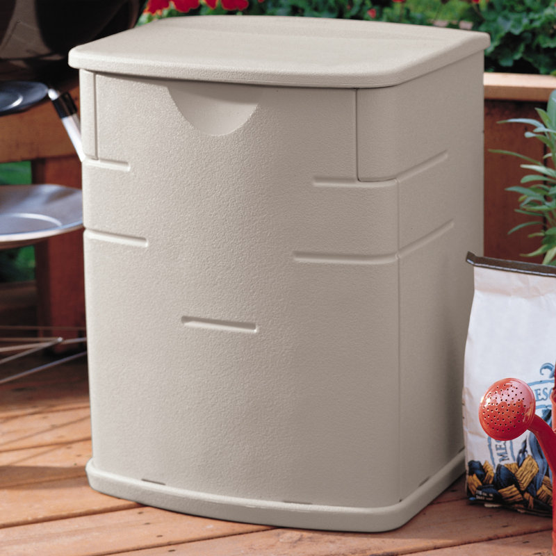 Rubbermaid 19.4 Gallon Deck Box & Reviews Wayfair